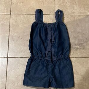 Kids Denim Blue Romper